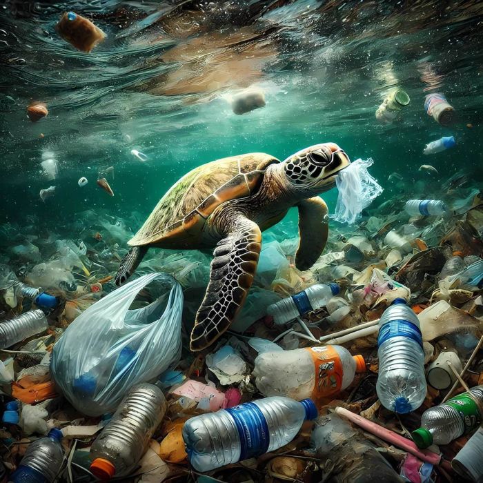 The Case of Plastic Pollution: Global Material Flows & Habit-Driven Demand